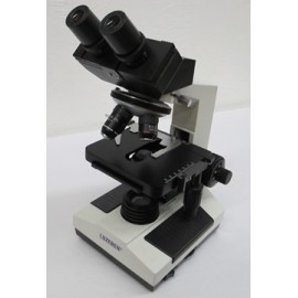 Microscopio binocular biológico LED