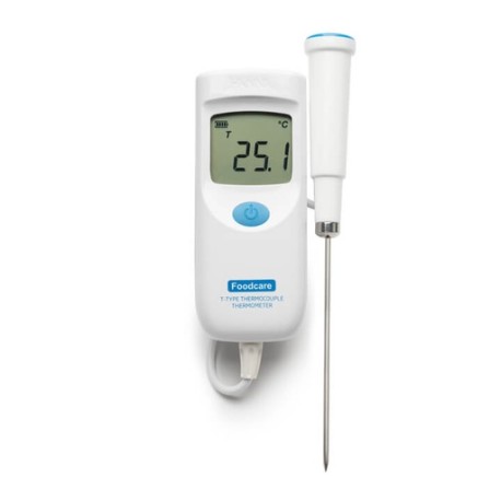 Termómetro Foodcare de termopar tipo T con sonda fija