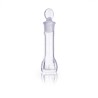 Matraz Volumétrico "A", Pared Reforzada, Boca Ancha, Tapón Vidrio 5 Ml