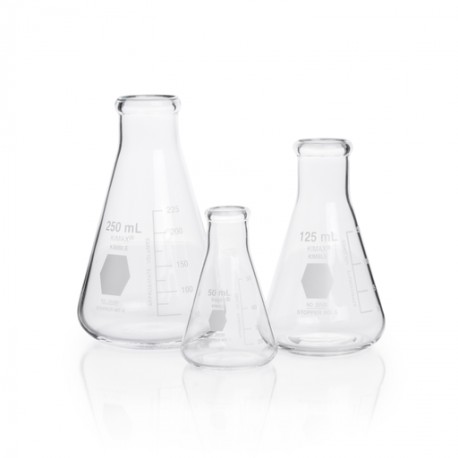 Matraz Erlenmeyer Graduado, Boca Reforzada 4000 Ml